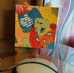 Original painting "Bright abstract", wall art, handmade